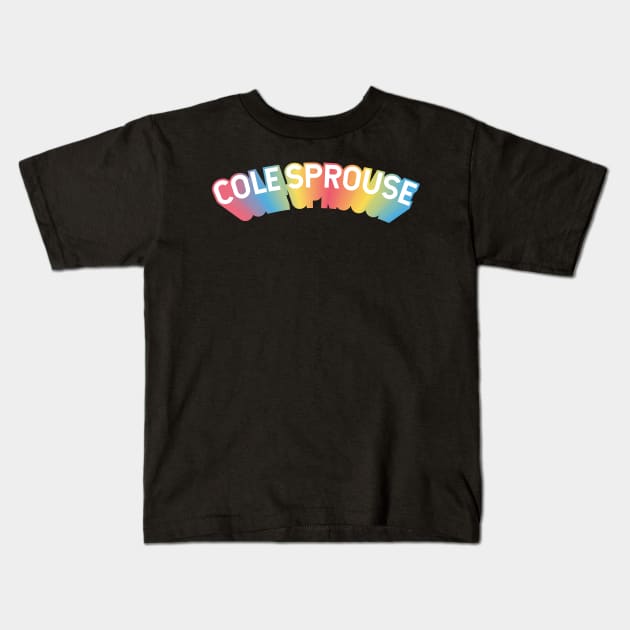 Cole Sprouse Kids T-Shirt by Sthickers
